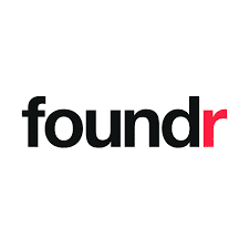 foundr logo. Says foundr